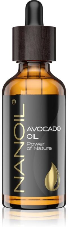 Nanoil Avocado Oil huile d'avocat visage, corps et cheveux 50 ml