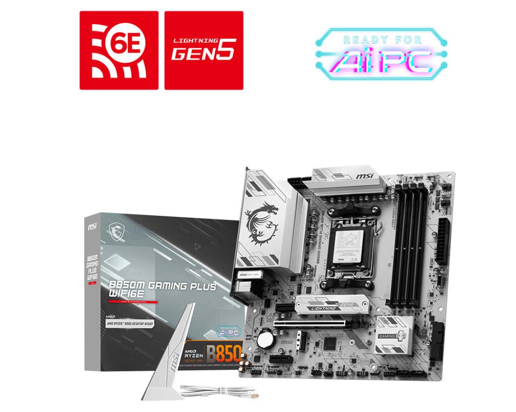 MSI B850M GAMING PLUS WIFI6E 7E81-001R