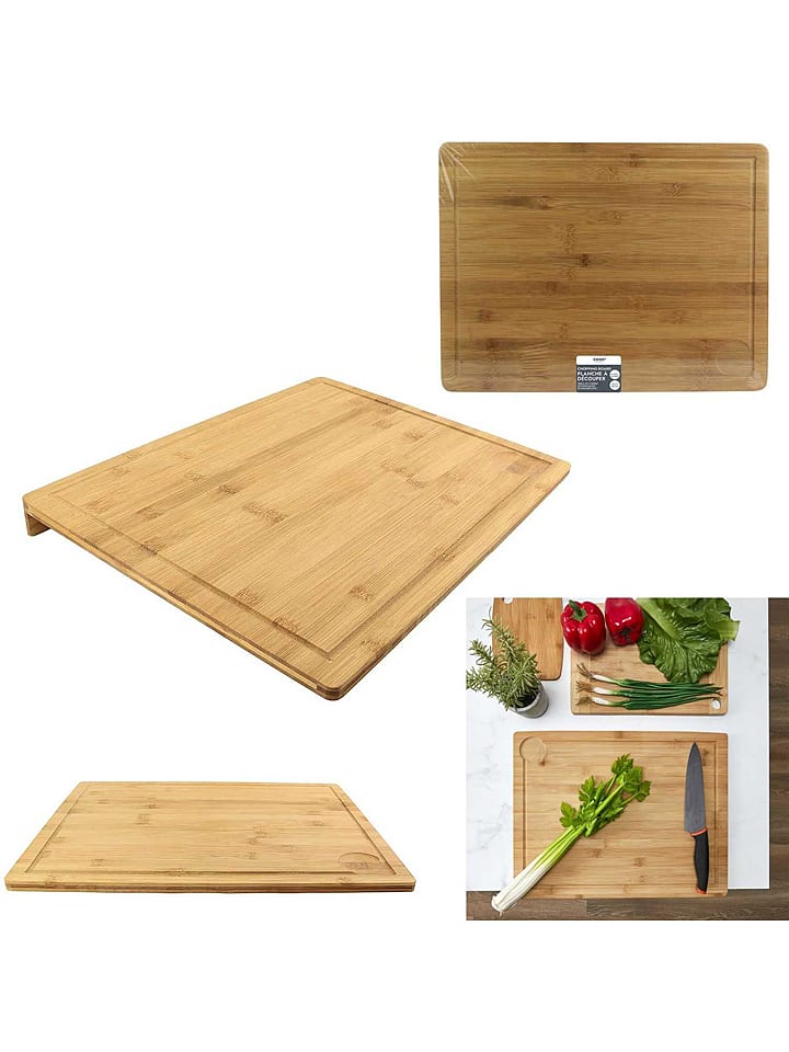 COOK CONCEPT Schneidebrett in Bambus - (B)44 x (T)33,5 cm - onesize
