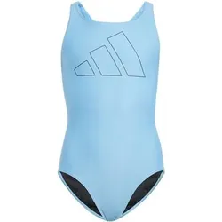 ADIDAS Kinder Badeanzug Performance Big Bars Kids, Größe 170 in Blau Blau