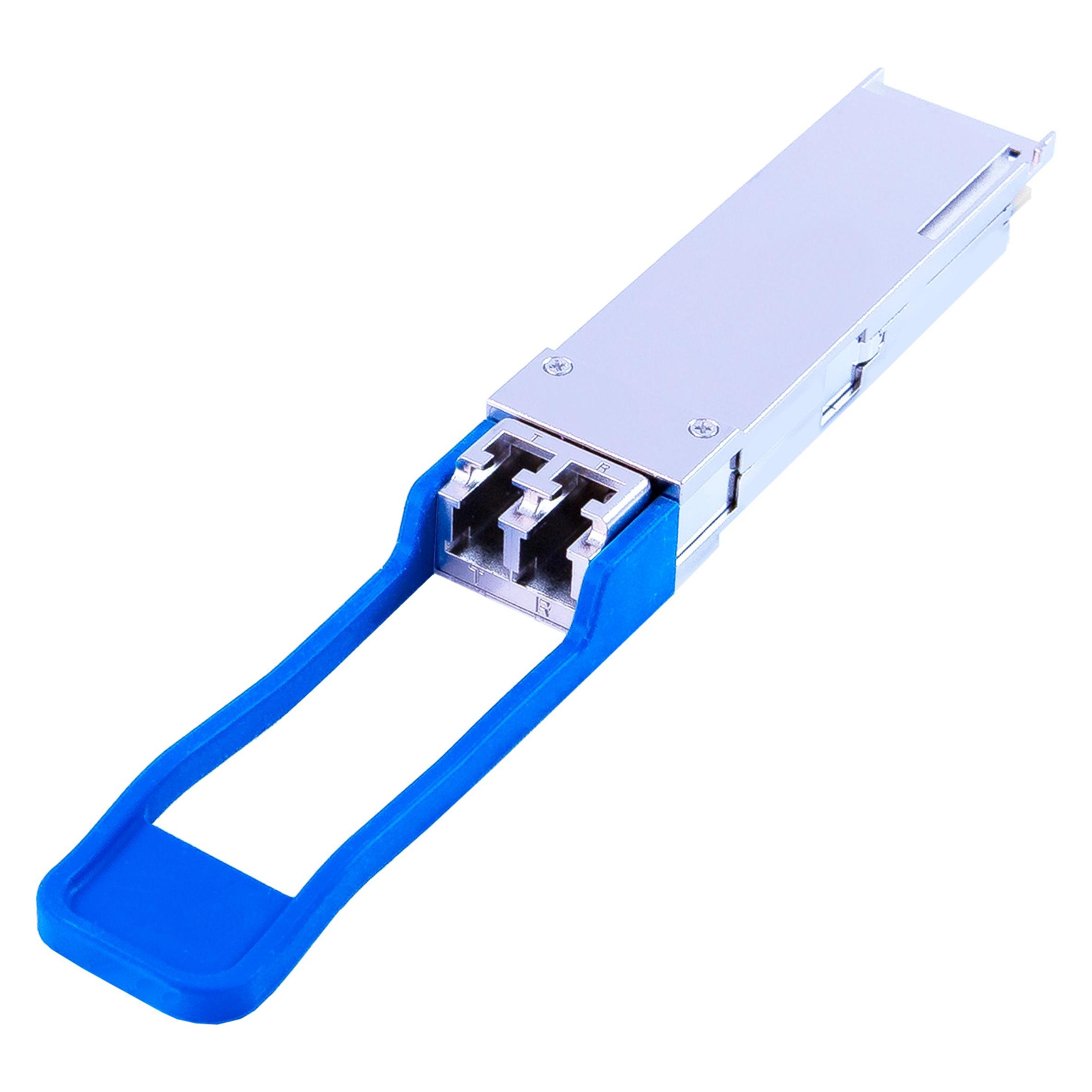 LevelOne QSFP+ Transceiver 40Gbps LR4 Single-Mode 10km sil (QFP-3110)