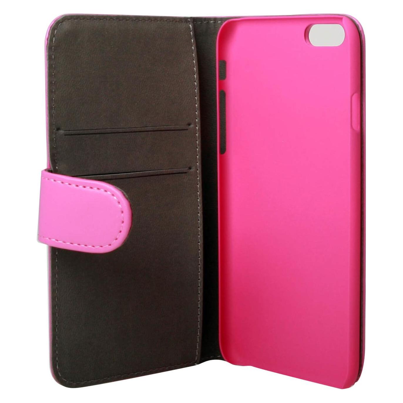 Gear iPhone 6 4,7 Wallet Rosa Leth. (Apple iPhone 6, Apple iPhone 6s) (658870)