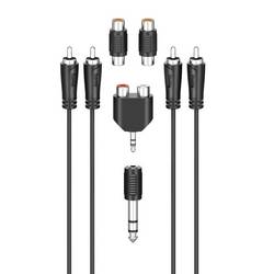 Hama RCA-Anschluss-Set 2,5 m – hochwertige Audioqualität 00205175