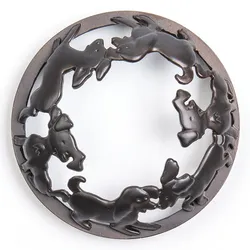 Playful Puppies Candle-Lid