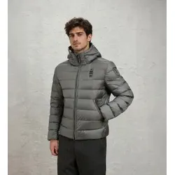 Blauer für Herren. 26WBLUC03044 Graue gesteppte Jacke Acton (L), Lässig, Polyamid