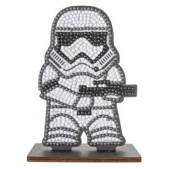 Craft Buddy Stormtrooper, Crystal Art Buddy ca. 11x8cm (CAFGR-SWS011)