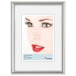 Walther Kunststoff-Bilderrahmen Galeria  Silber / 60 x 60