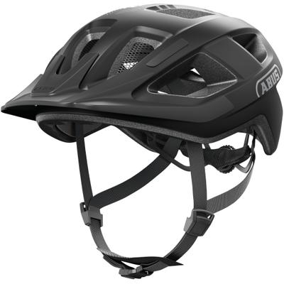 Fahrradhelm ABUS "Aduro 3.0 LED" Gr. S, schwarz (schwarz (race schwarz)), Helme, S