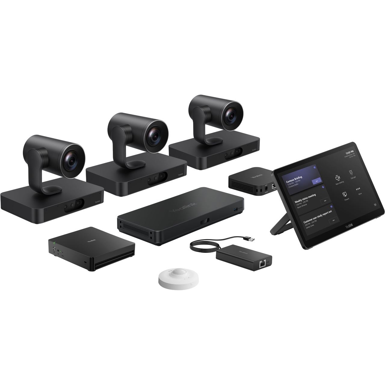 Yealink MVC S98-C5U-004 Smartvision80, MCoreKit-C5U ( MCore4,MTouch Plus, Room Sensor) MVC-Byod-Extender Adapter - Win11 IOT Enterprise OS