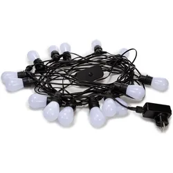 Vellight, Lichterkette, TUYA LED - 15 m - 15 weisse Lampen - schwarzes Kabel - smart (15 m)