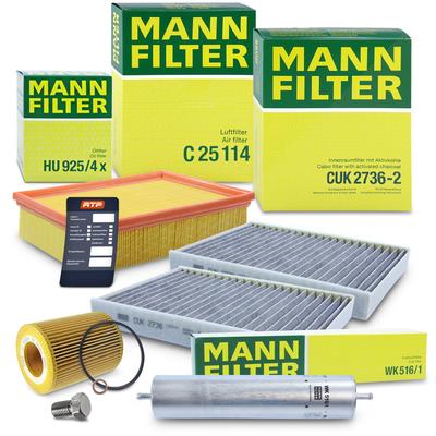 Mann-filter Inspektionspaket Filtersatz SET B [Hersteller-Nr. 10492938] für BMW