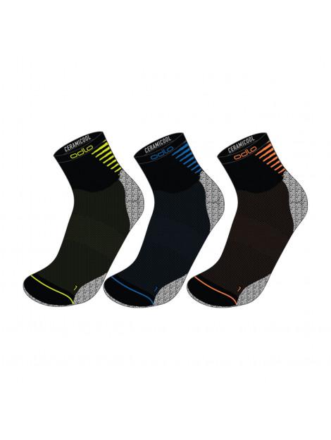 Odlo Socks quarter ceramicool quarter 3-pack