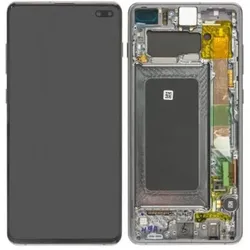 Samsung Galaxy S10 Plus Display Black (Display, Samsung Galaxy S10+), Mobilgerät Ersatzteile, Schwarz