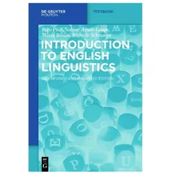 Introduction to English Linguistics, Fachbücher von Ingo Plag