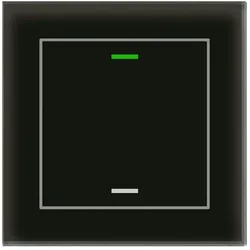 MDT technologies KNX Glastaster II Light 1- GTL-1T0S.02S