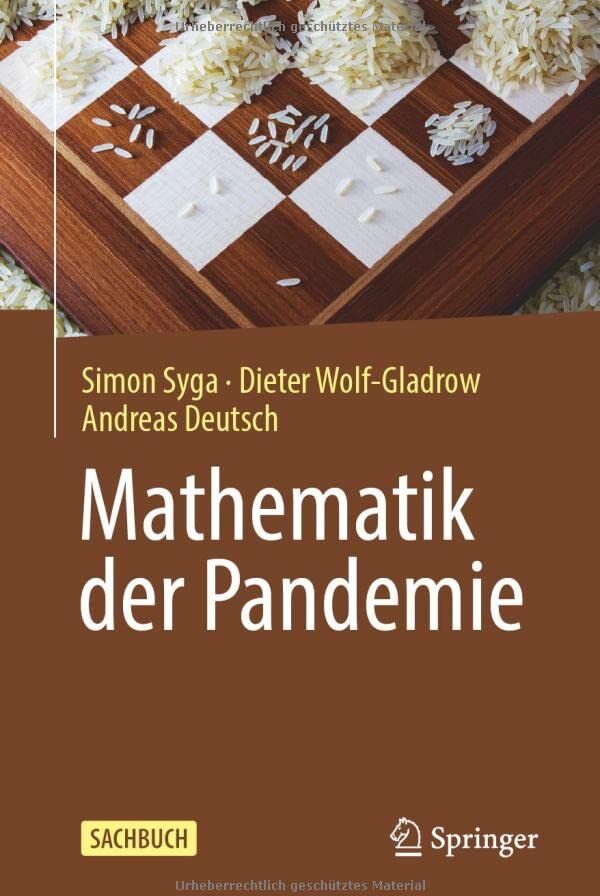Simon Syga - Mathematik der Pandemie - Preis vom 09.10.2026 07:28:09 h