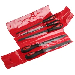 RS PRO, Raspel + Feile, 5 Piece File Set Second Cut (200 mm)