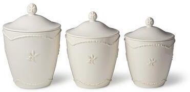 "Certified International Heritage 3pc Canister Set - 9"" L x 9"" W x 10.25"" H"