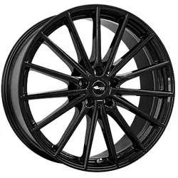 Brock B43 Black Gloss 8.5x21 ET 19 5/112 Alufelge Schwarz