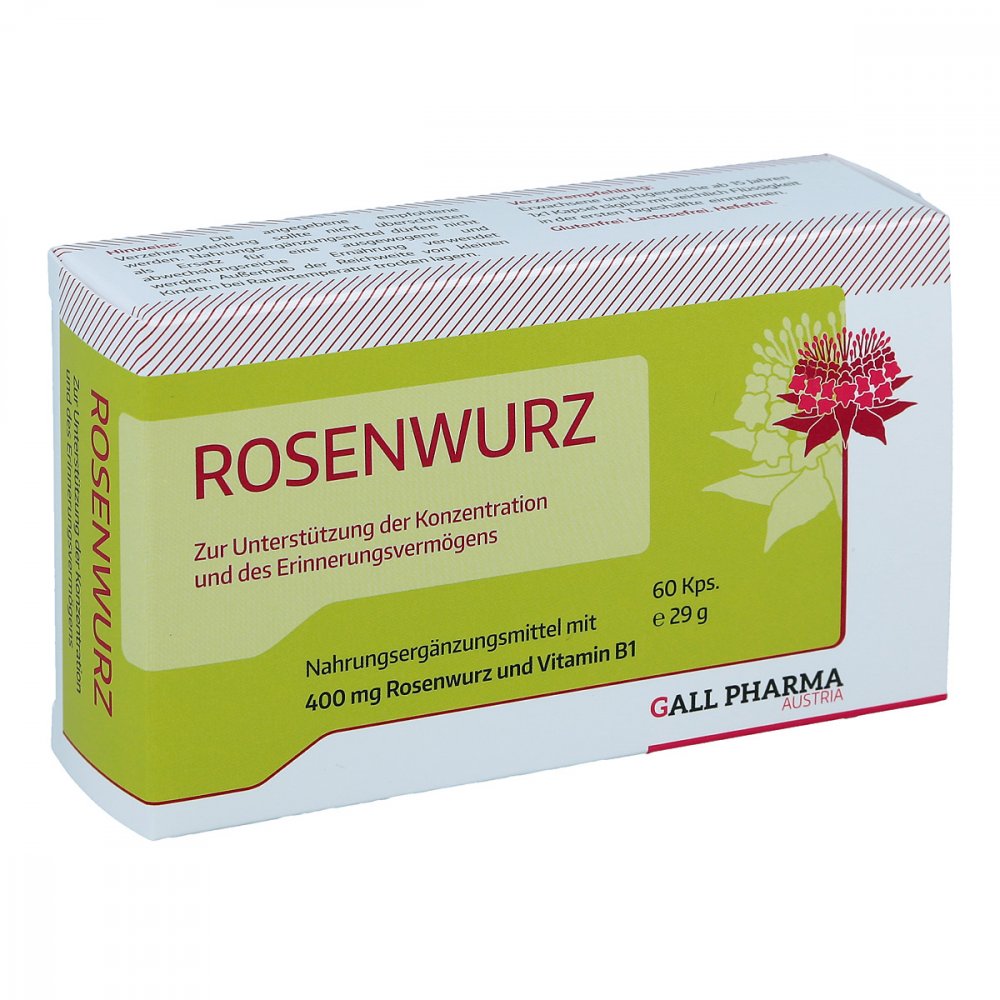 Hecht-Pharma GmbH Rosenwurz 400 mg Kapseln 12553632