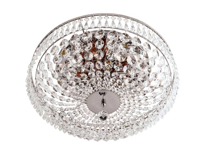 Briamond Deckenlampe Sheraton chrom Messing/Kristall B 45 cm