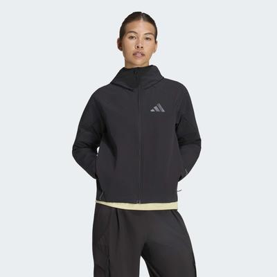 Outdoorjacke ADIDAS TERREX "MULTI CLIMAWARM SOFTSHELL T", Damen, Gr. S, schwarz, Obermaterial: 87% Polyester, 13% Elasthan, Jacken Outdoorjacke, für Wandern, mit Reißverschluss, climawarm Technologie