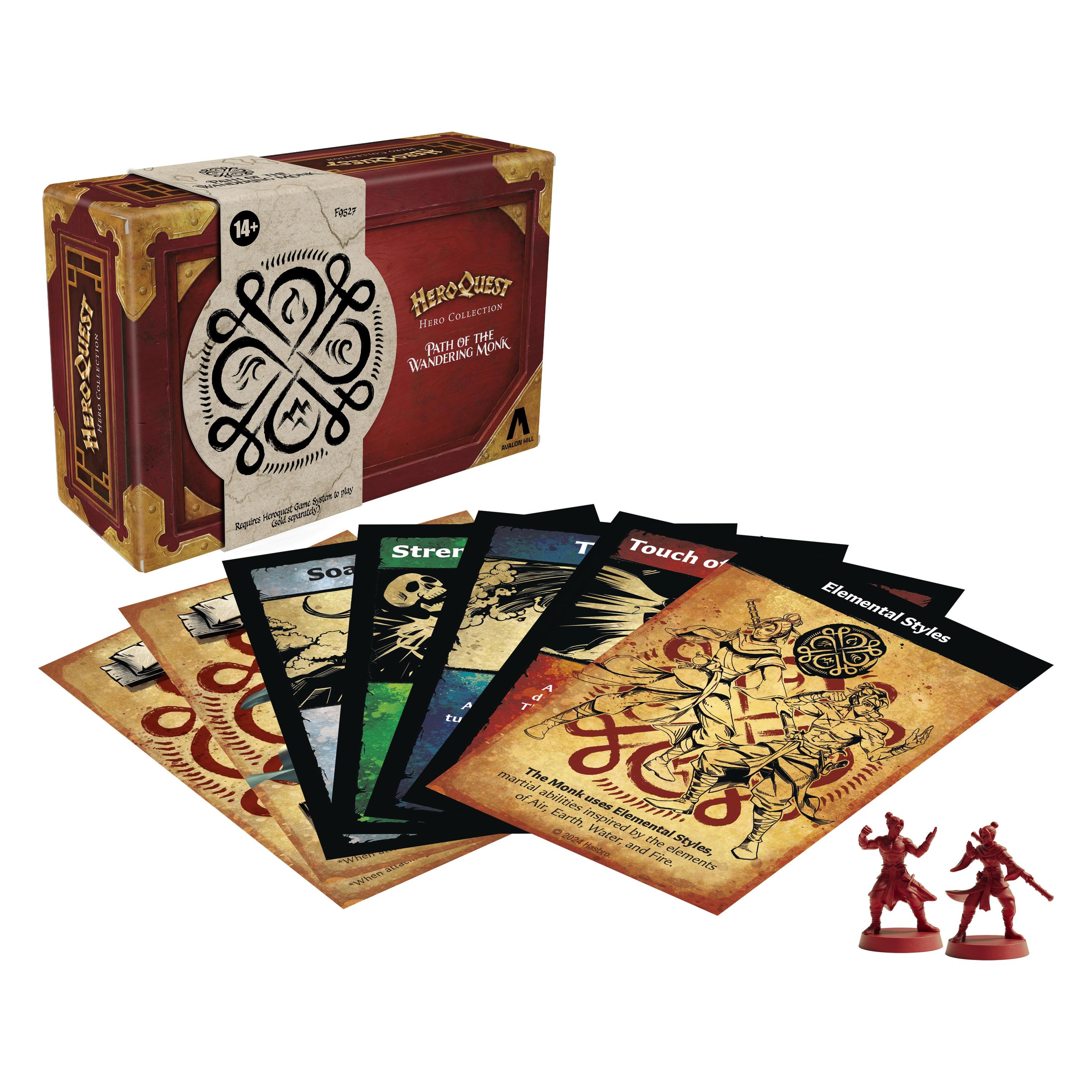 Hasbro HeroQuest Hero Collection Miniaturen Path of the Wandering Monk *Englische Version* (F9527UU0)