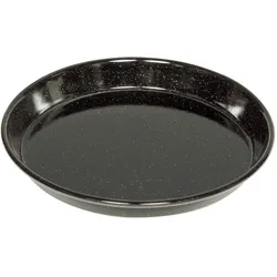 Riess Pizzablech Kuchenform Ø28cm Schwarz Emaille