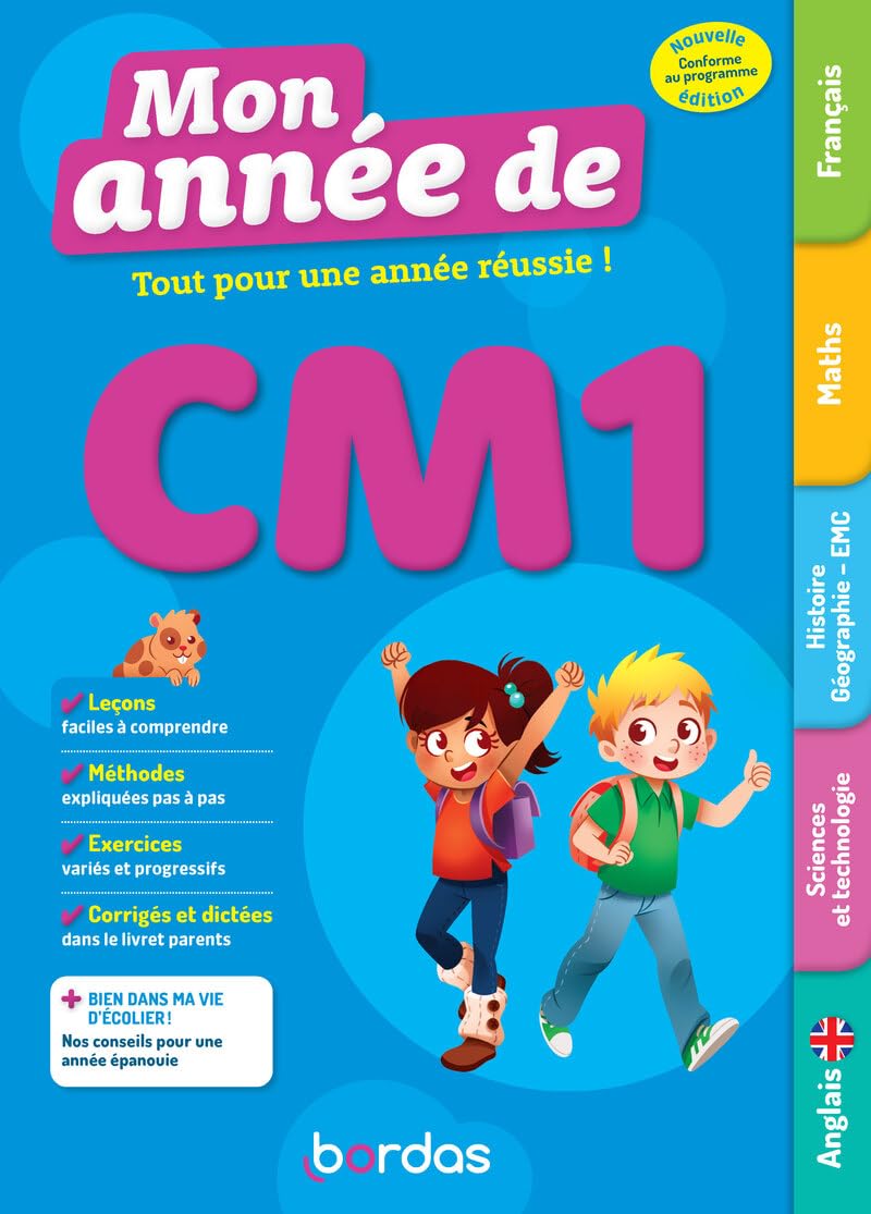 Elodie Alperin - Mon année de CM1 : tout pour une année réussie ! : conforme au programme - Preis vom 09.10.2026 07:28:09 h