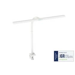 Digitus DA-90493 LED-Schreibtischleuchte, LED-Schreibtischleuchte mit Klemmfuß, LED-Tischlampe, Tischlampe LED, SMD LED 16 W EEK: D (A - G) Weiß