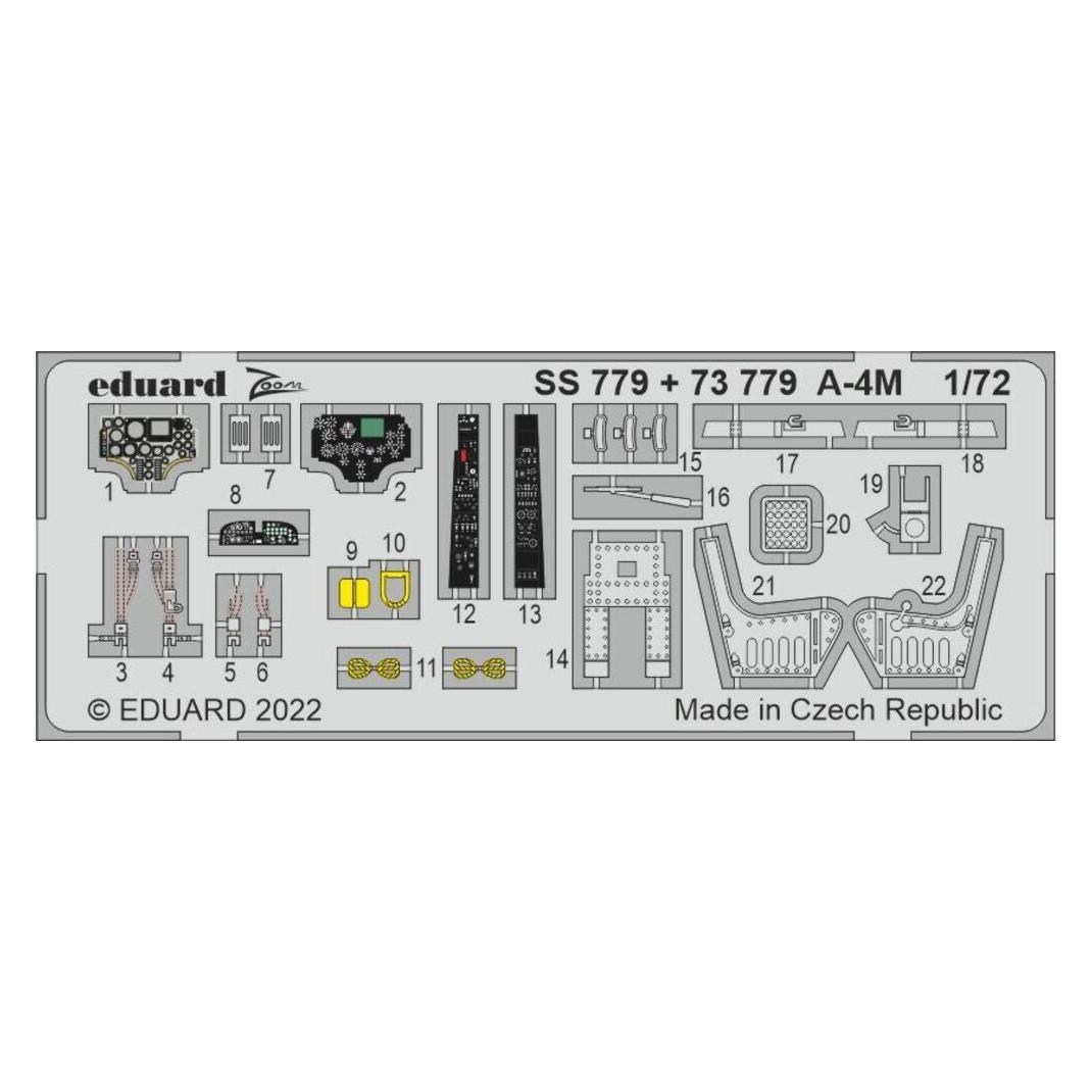 Eduard A-4M for HOBBY BOSS (SS779)