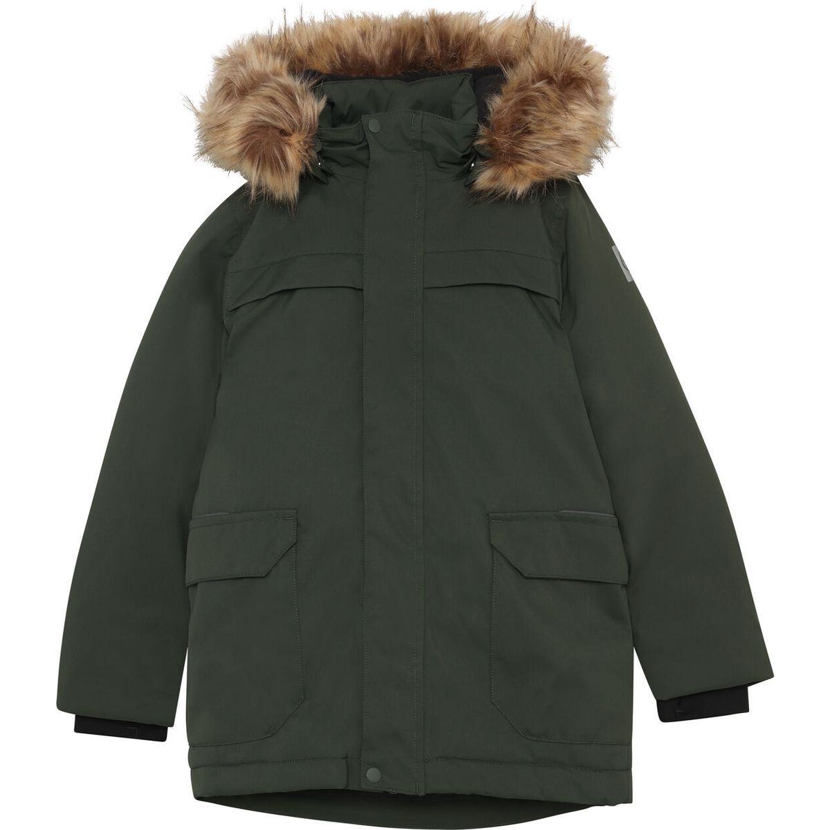 Color Kids Parka W. Fake Fur 742857 kambaba (9404) 134 742857-9404-134
