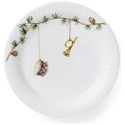 Kähler Hammershoi Jul Weihnachtsteller, Teller, Weiss