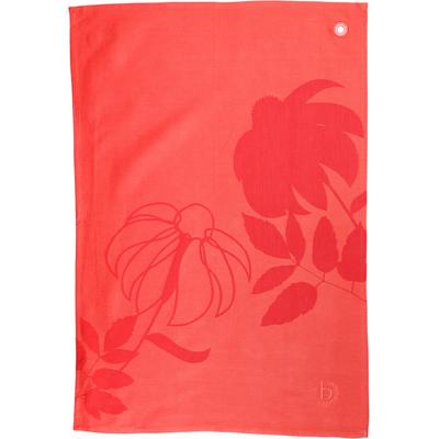 Geschirrtuch BUGATTI "Zip & Surprise - Jacquard", rot, B:50cm L:70cm, 100% Baumwolle, Geschirrtücher, Geschirrtuch