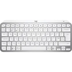 Logitech MX Keys Mini (Eng. Int., Kabellos), Tastatur, Grau