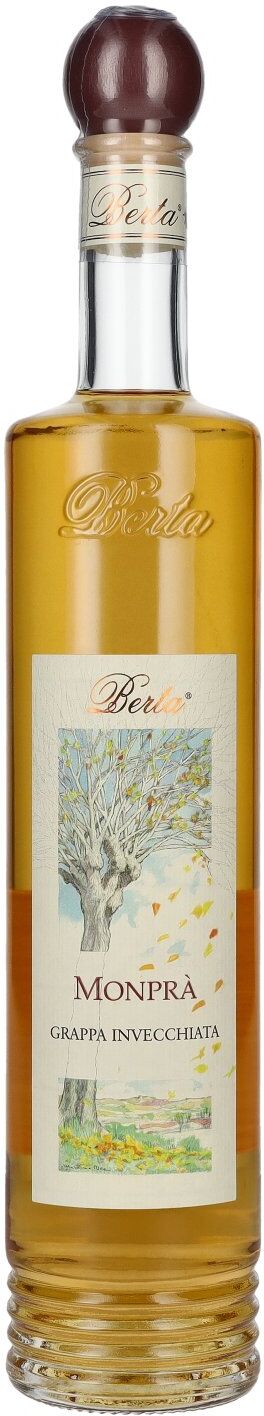 Berta Grappa Invecchiata Monprà 40% Vol. 0,7l