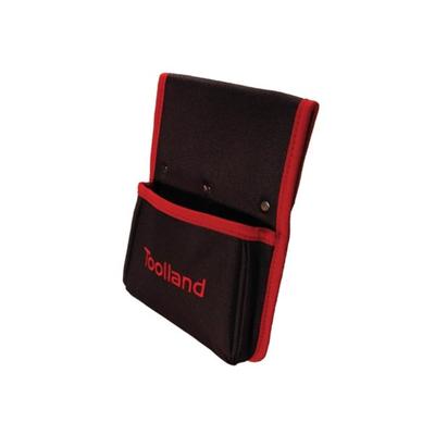 Toolland Zangen-Gürteltasche, strapazierfähig, Nylon, Schwarz/Rot