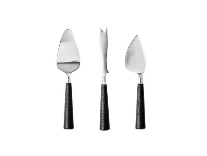 Bloomingville Käse Messer 3-tlg schwarz