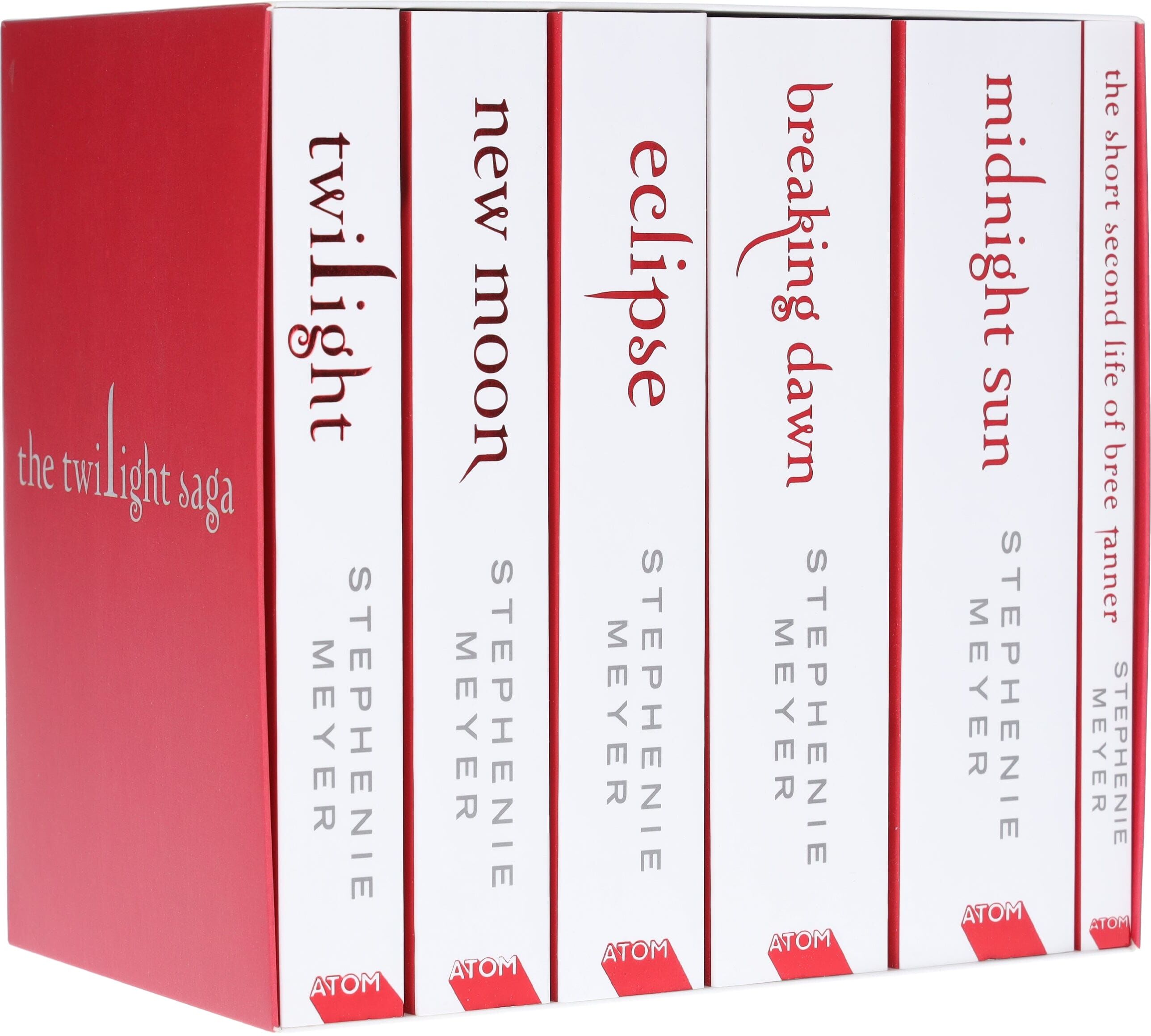 The Twilight Saga By Stephenie Meyer: 6 Books Collection Box Set - Ages 13+ - Paperback Hachette
