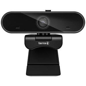 Terra Webcam TW-S01, schwarz, USB-A, mit Mikrofon, Full-HD (1080p)