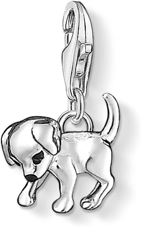 Thomas Sabo Hundewelpe Charm aus 925er Silber für Damen silber