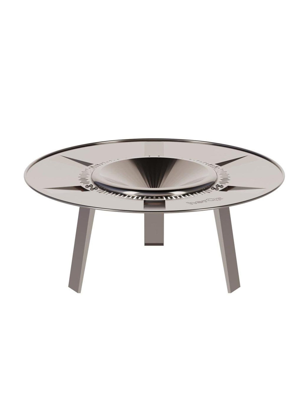 HerQs Blaze Heater - Stainless steel