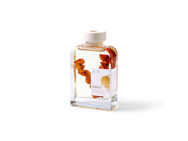 SONGCHAO Everything in Nature Diffuseur: Thé Vert aux Agrumes 200ml (Thé vert/Ambre/Mousse de chêne)