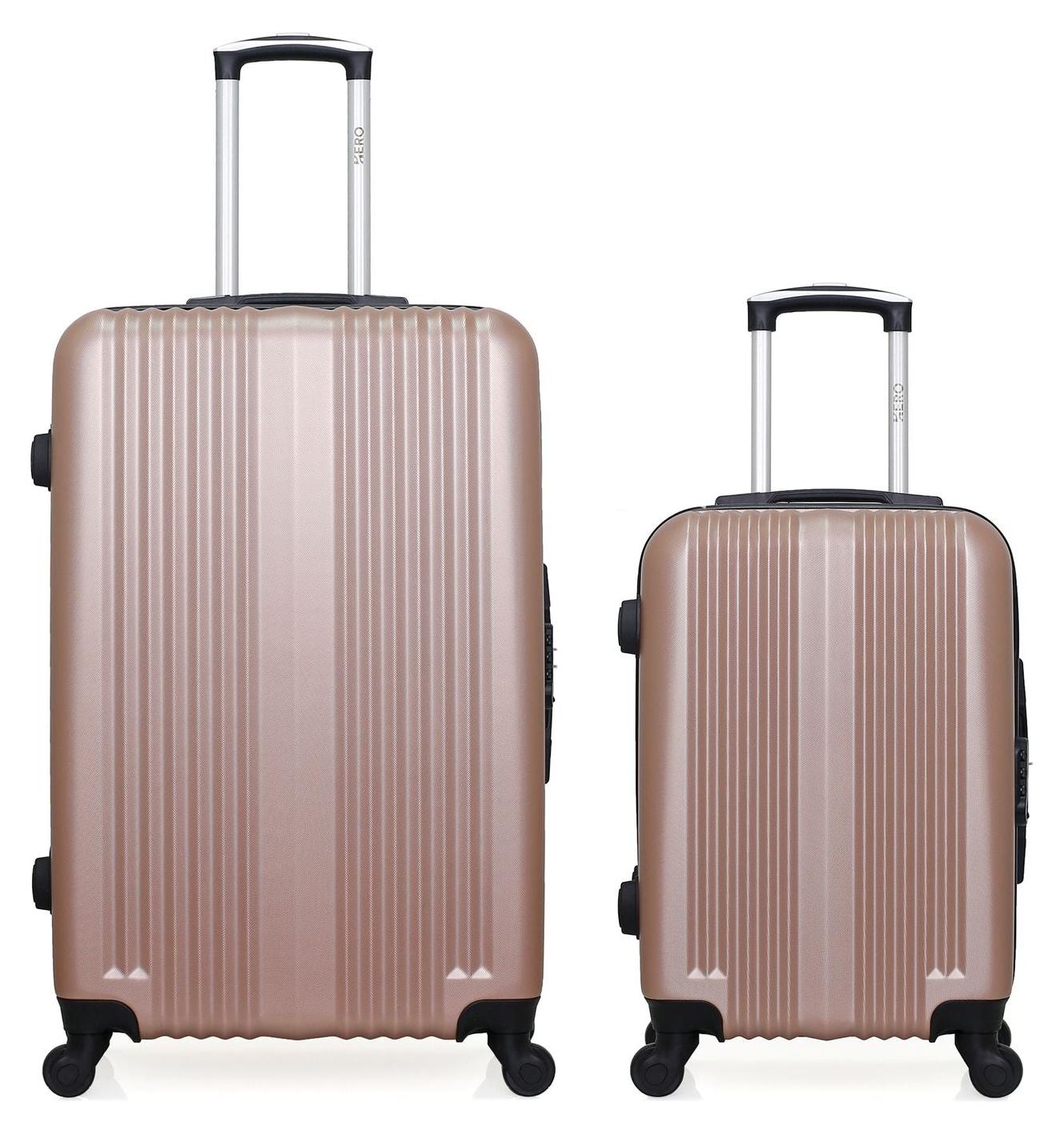 HERO - 2er-Set - LIPARI-Reisetaschen (groß und Handgepäckgröße)