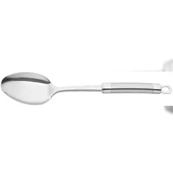 CS KOCHSYSTEME, EXQUISITE Servierlöffel Edelstahl 34 cm 1 Stück auf Hängekarte
