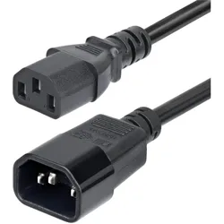 StarTech, Verlängerungskabel, .com PXTC13C141415FEU, 4,57 m, C14-Koppler, C13-Koppler, SJT, 250 V, 15 A (4.57 m)