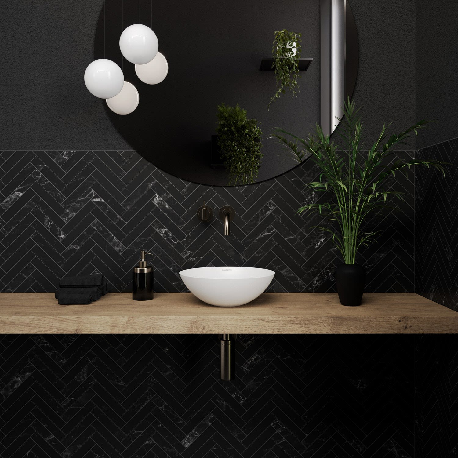 Kaldewei AVELLINO Waschtisch-Schale 3203, Ø 30 cm