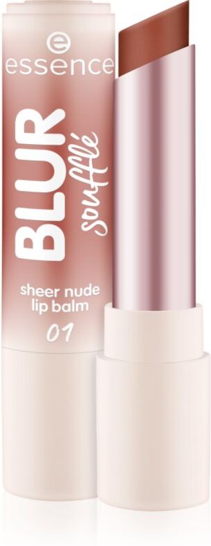 essence Blur Soufflé tinted lip balm with matt effect shade 01 Nude Beige 3 g