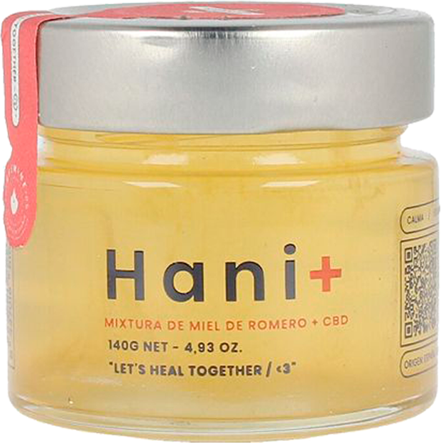 The Beemine Lab Hani+ Máscara de Mel de Alecrim e CBD 140gr