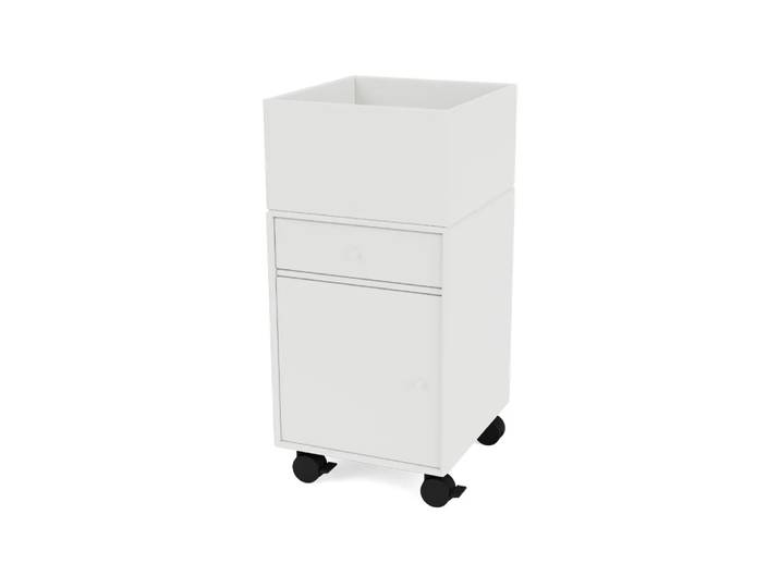 Montana Meuble de rangement à roulettes Runner white 01